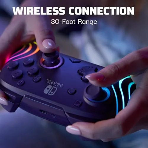 Gamepad Wireless Multicolor Pro Switch - vue 6