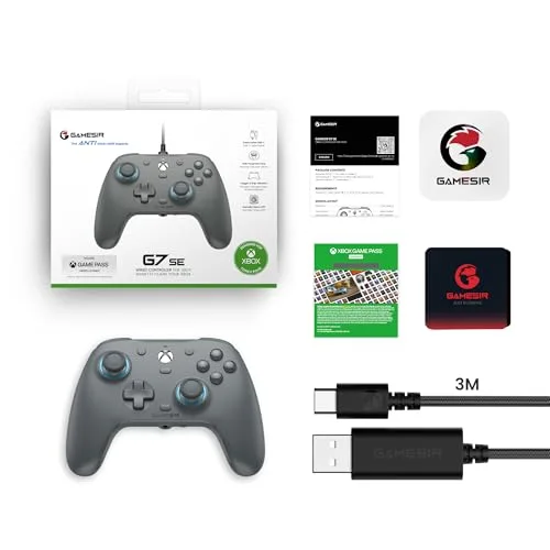 GameSir G7 SE Manette filaire Xbox Series XS Xbox One & PC – Joysticks Hall prise 35 mm - vue 8