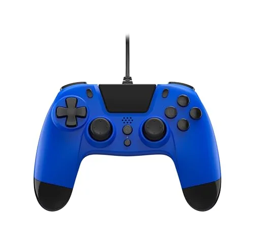 Gioteck VX-4 Manette Filaire Bleue PS4/PC - vue 2
