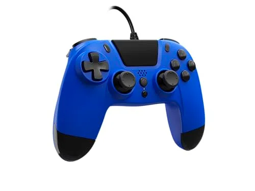 Gioteck VX-4 Manette Filaire Bleue PS4/PC - vue 3