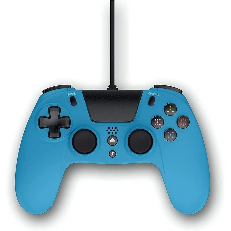 Gioteck VX-4 Manette Filaire Bleue PS4/PC