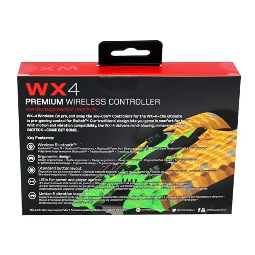 Gioteck WX-4 Manette sans fil Switch/PC - vue 6