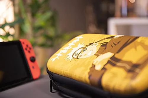 Housse de protection et transport Naruto Shippuden - KONIX - Nintendo Switch et Switch OLED - Rangement 8 jeux - Motif - vue 7