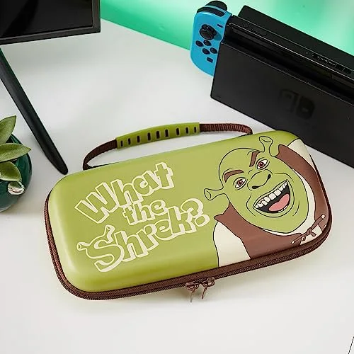 Housse de transport - DREAMWORKS - Shrek - Nintendo Switch - Vert - Mixte - vue 2