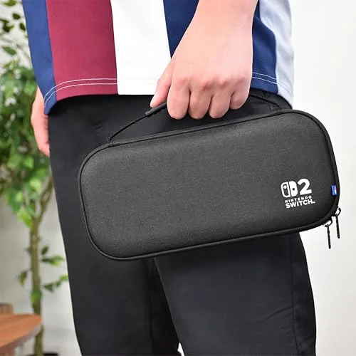 Housse de transport - Nintendo Switch 2 - Hori - Protection rigide - Noir - vue 6