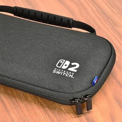 Housse de transport - Nintendo Switch 2 - Hori - Protection rigide - Noir - vue 7