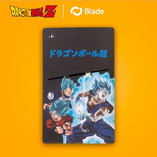 Housse Silicone Blade Gaming Dragon Ball Super Vegito PS5 Slim - vue 3
