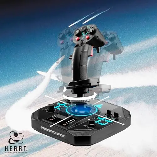 Joystick et de manette des gaz - THRUSTMASTER - Sol-R 4 HOTAS - Technologie HEART - vue 6