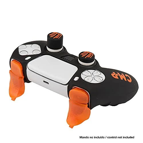 Kit Accessoire Control Mod Pro Just For Games pour manette PS5 Noir et Orange - vue 2