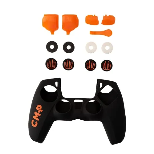 Kit Accessoire Control Mod Pro Just For Games pour manette PS5 Noir et Orange - vue 5