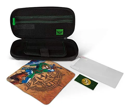 Kit de protection - Zelda : Link Hyrule - Protection écran + Chiffon + Applicateur - Switch Lite - vue 6