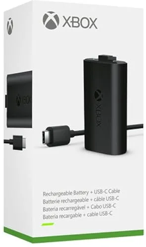 Kit Play & Charge Xbox nouvelle génération - Compatible manettes Xbox Series - vue 4
