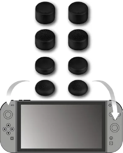 Konix Appuie-pouces pour Joy-Con Switch 2 (x 8) - 4,90 EUR et comparatif - vue 2