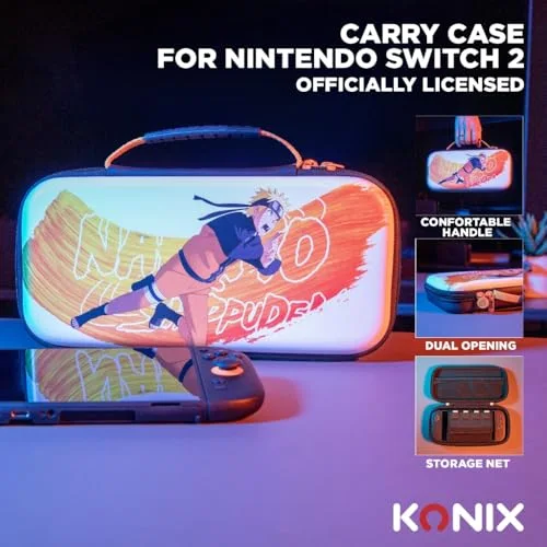 Konix Housse de transport Naruto Switch 2 - vue 3