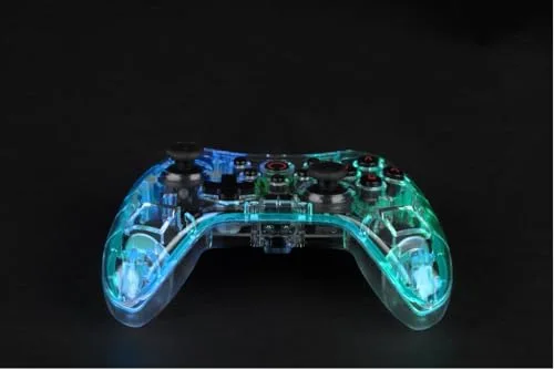 Konix - Manette sans fil Crystal Nintendo Switch Switch OLED PC et PS4 - vue 5