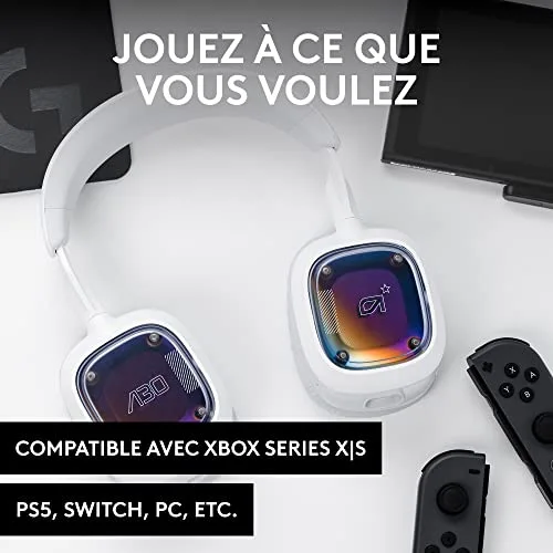 Logitech G Astro A30 Blanc PC/Xbox/Mobiles - vue 2
