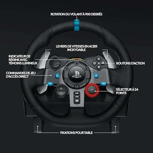 Logitech G29 Driving Force - vue 6