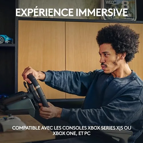Logitech G920 Driving Force - Volant Xbox One & PC - vue 3