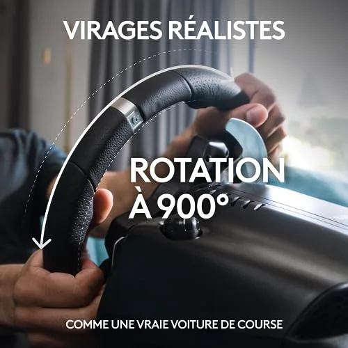 Logitech G920 Driving Force - Volant Xbox One & PC - vue 5