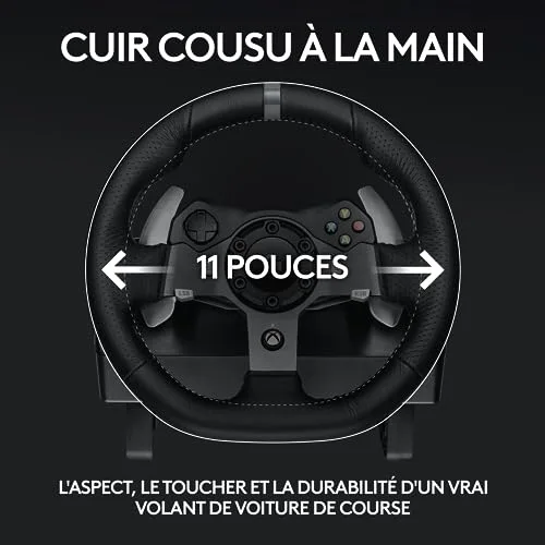 Logitech G920 Driving Force - Volant Xbox One & PC - vue 7