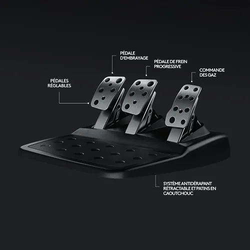 Logitech G920 Driving Force - Volant Xbox One & PC - vue 9