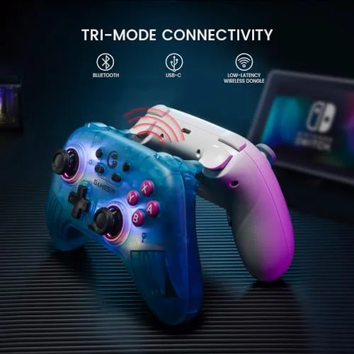 Mando GameSir T4n Wireless Blanc - vue 4