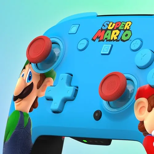 Mando Inalámbrico Turtle Beach Rematch Switch 2 Mario & Luigi RGB - vue 3