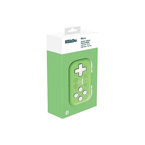 Manette 8BitDo Micro Sans Fil Vert - vue 5