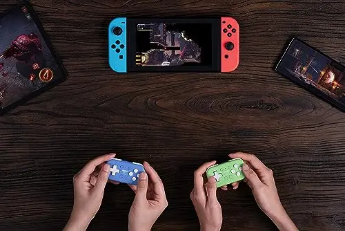 Manette 8BitDo Micro Sans Fil Vert - vue 7