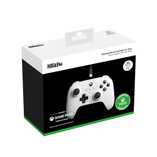 Manette 8BitDo Ultimate 3 Modes Blanc Xbox - vue 4