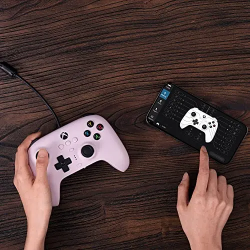 Manette 8BitDo Ultimate Filaire Rose Xbox - vue 6