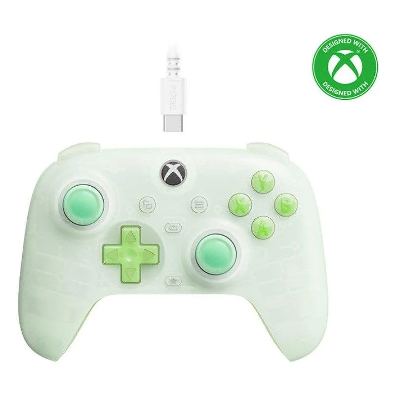 Manette 8BitDo Ultimate Mini Wired Xbox Pad Clear Green