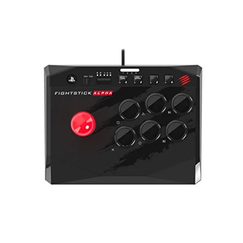 Manette arcade - MAD CATZ - FightStick Alpha - Compacte - 6 boutons - Câble USB 3 m - vue 2