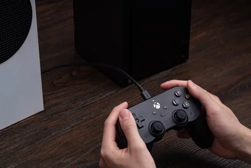 Manette de jeu - 8BITDO - 8BitDo Pro 2 - Filaire - Compatible Xbox Series X/S - Noir - vue 5
