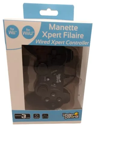 Manette de jeu - Compatible Wii/WiiU - Manette classique - Filaire - 2 joysticks - 8 boutons daction - vue 2