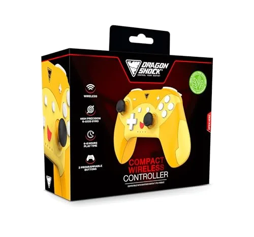 Manette de jeu - DRAGONSHOCK - POPTOP COMPACT BT - Bluetooth - Programmable - Gyroscopique 6 axes - vue 2