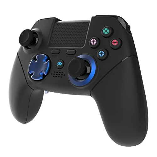 Freaks and Geeks FPS-200 Manette sans fil PS4 Noir 4 palettes