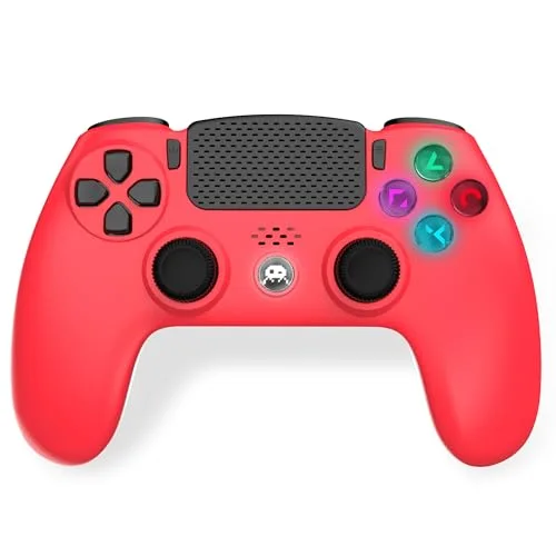 Freaks and Geeks Manette Bluetooth Sans Fil Rouge Nintendo Switch PC