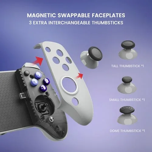 Manette de jeu - GameSir - G8 Galileo - USB-C - Effet Hall - Prise audio 35 mm - vue 6