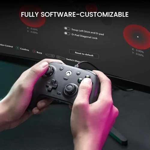 Manette de jeu - GAMESIR - GameSir-G7HE - Compatible Xbox - Boutons à micro-interrupteurs - Effet Hall - vue 6