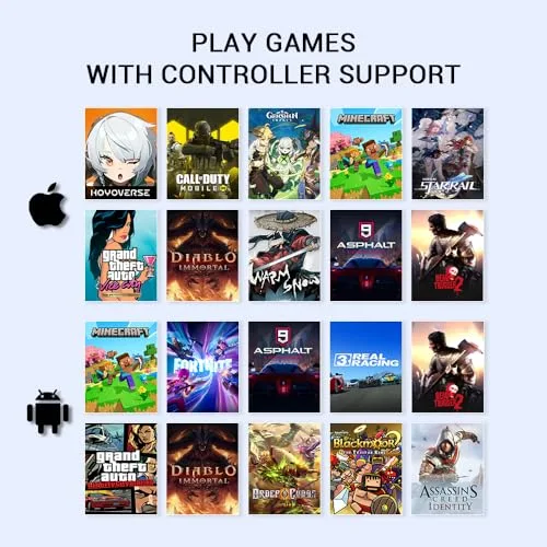 Manette de jeu - GAMESIR - X5 Lite - USB-C - Hall Effect - Ergonomique légère - vue 9