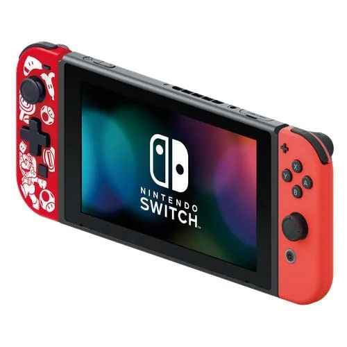 Manette de jeu - HORI - Nintendo Switch - D-Pad - Motif Mario - Rouge - vue 5