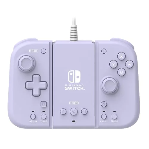 Manette de jeu - HORI - Set Adaptateur Mode Télé + Split Pad Compact - Violet - Sans fil - Nintendo Switch - vue 2