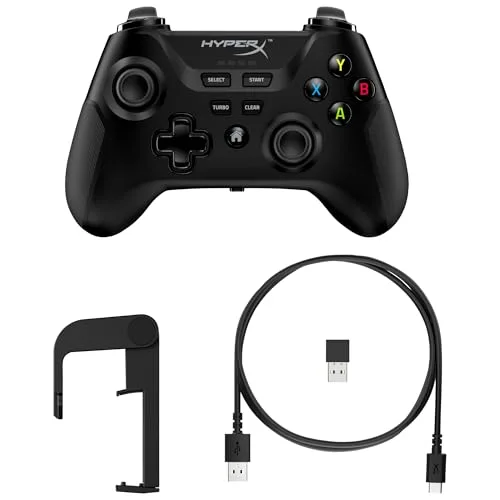 Manette de jeu - HYPERX - HyperX Clutch - Sans fil - Joysticks analogiques - Compatible téléphones 41-86mm - vue 9
