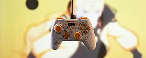 Manette de Jeu - KONIX - Naruto - Blanc - vue 5