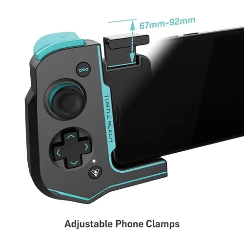 Manette de jeu mobiles Android - Turtle Beach Atom - Bluetooth - Noir/Cyan - vue 6