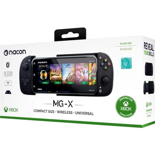 Nacon MG-X Manette Android Sans Fil Noir Xbox Game Pass