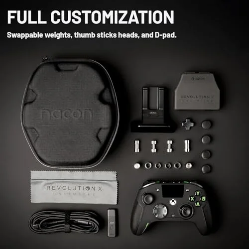 Manette de jeu - NACON - REVOLUTION X Unlimited - Sans fil - Vibration - Personnalisable - vue 5