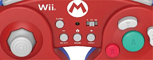 Manette de jeu - Nintendo - Game Cube - Rouge - Filaire - Spécial Smash Bros - vue 3