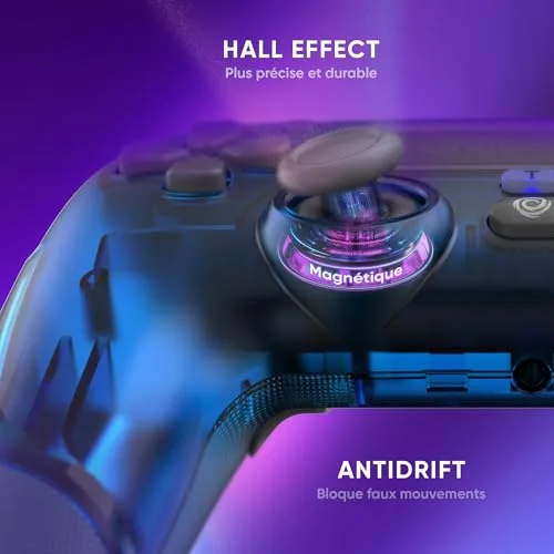 Manette de jeu - ONIVERSE - Revolt - Sans fil - Joysticks Hall Effect - Gyroscope 6 axes - vue 2